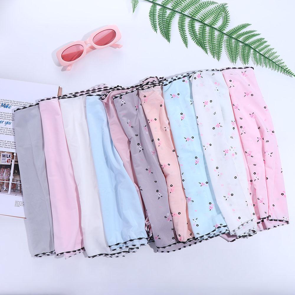 Face Shield Flower Summer Sunscreen Mask Face Gini Mask Womne Neckline Mask Driving Face Mask