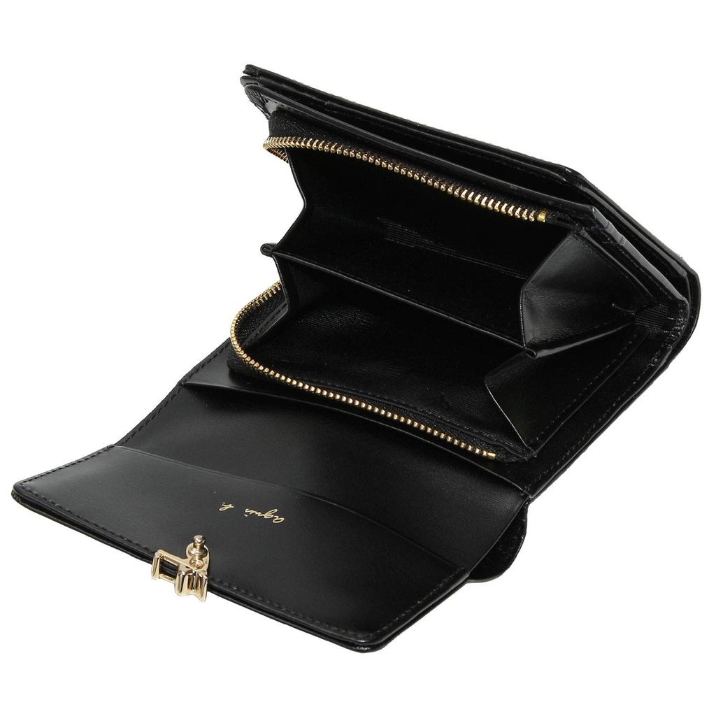 VOYAGE FEMME Мини-кошелек [Завернутый] agnès b. IW03C-01 (черный)