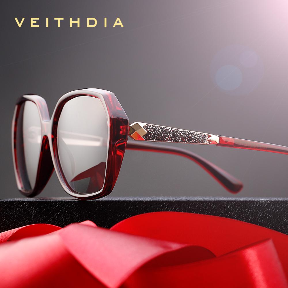 VEITHDIA TR90 женские солнцезащитные очки с поляризационными линзами, роскошные женские дизайнерские солнцезащитные очки для женщин 3161