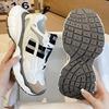 Обувь для папы, новая женская весенне-осенняя женская обувь на платформе, универсальная летняя обувь с сеткой, дышащие кроссовки с сеткой