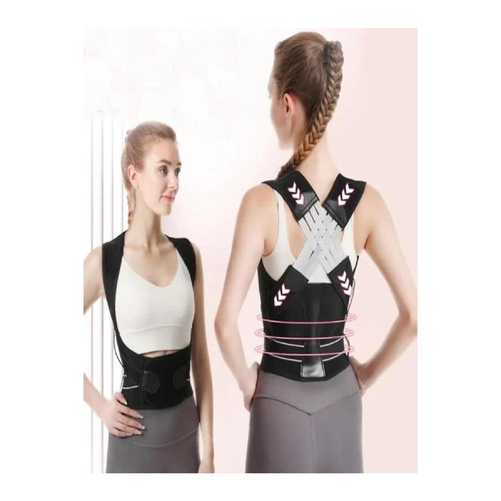 Спортивный корсет для коррекции осанки спины, регулируемый вертикальный пояс для офиса и дома, повседневный корсет