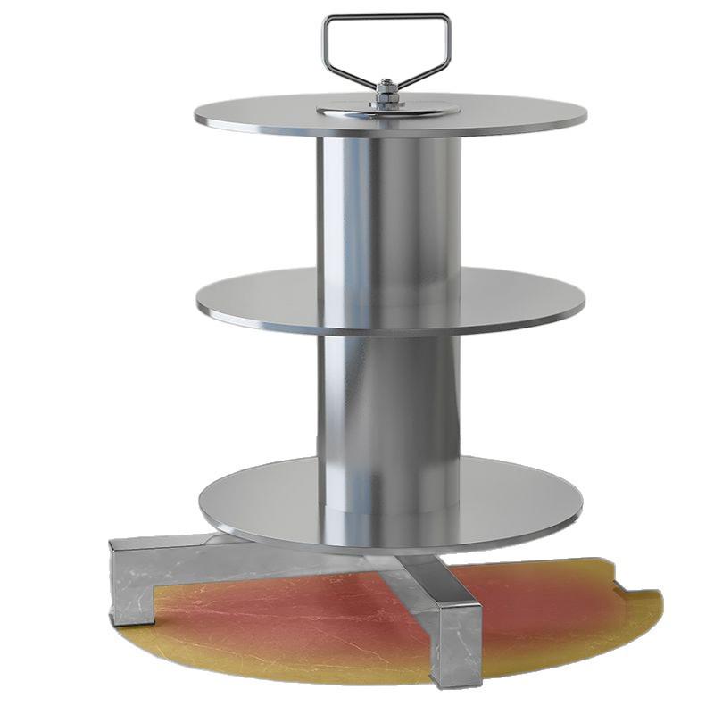 Регулируемая по скорости стойка-диспенсер для кабеля с несколькими катушками - Подставка из нержавеющей стали против спутывания для электриков