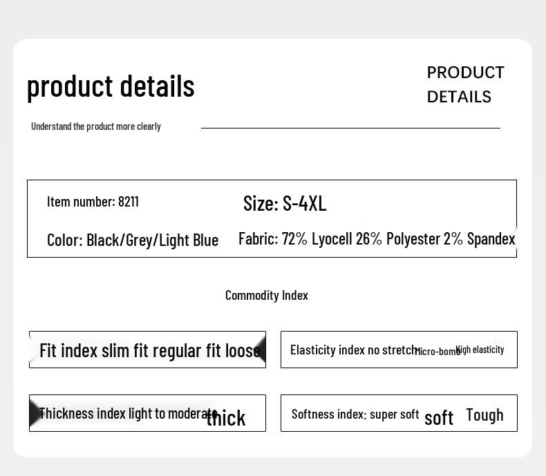 JEANSWEST Мужские джинсы из ледяного шелка свободного прямого кроя