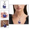 Pendant Lapis Lazuli Silver Jewelry 2.5" Gemstone  Handmade Sterling Silver