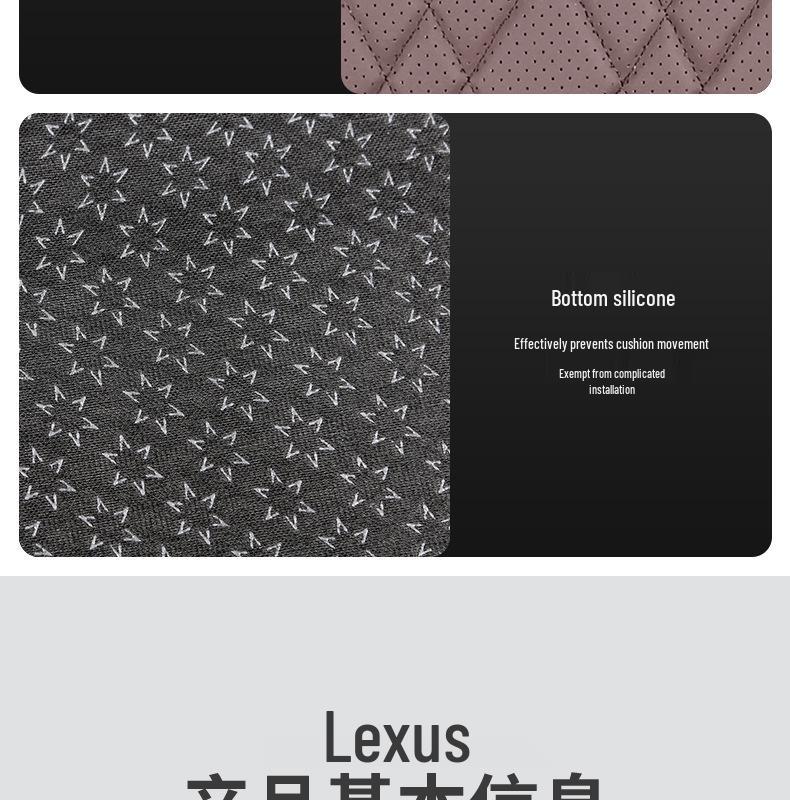 Подушка-поддержка для поясницы и подголовник для Lexus ES200/ES300h/RX/NX/UX - Аксессуар для интерьера автомобиля
