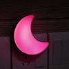 Moon Night Light Plug Into Wall Cute Baby Wall Nursery Lamp Intelligent Light Sensor LED Nightlight for Kids Bedroom Hallway