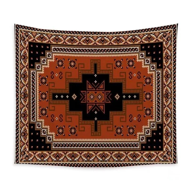 Persian Tapestry Wall Hanging Beach Blanket Mattress Psychedelic Bohemian Yoga Mat Mandala Tapestry