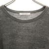 JOURNAL STANDARD linen Short sleeve sweater L gray knit Men's Used