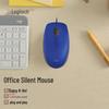 Logitech M110 Проводная бесшумная симметричная мышь