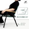 Белый песчаный складной стул для кемпинга, переносной стул, пляжный стул, деревянный подлокотник, металлический каркас, стул для путешествий, кемпинга, пикника (черный)