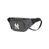 New MLB Monogram Collection Nylon Crossbody Bags Fanny Pack Regular Unisex Black 3AHSM051N-50BKS