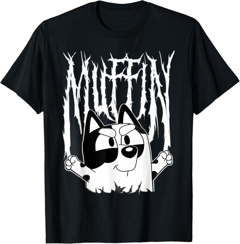 Funny Muffin Metal White Heeler Emotions Grunge Scream  unisex T-Shirt Mens Womens Tees Top