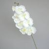 8 Heads Silk Cloth Artificial Phalaenopsis Orchid Faux Floral for Home Window Display Living Room Table Decoration