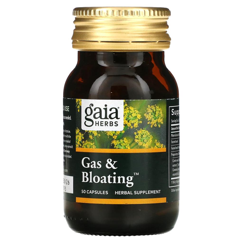 Gas and Bloating Relief, 50 Veggie Capsules