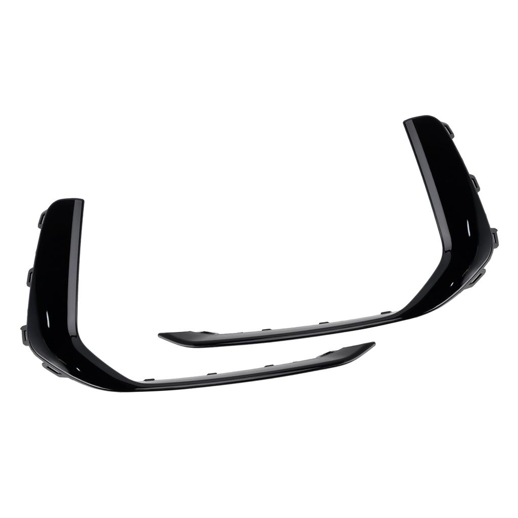 2 шт. Накладки на противотуманные фары, подходят для A6 C8 S-Line S6 2019-2023, черные