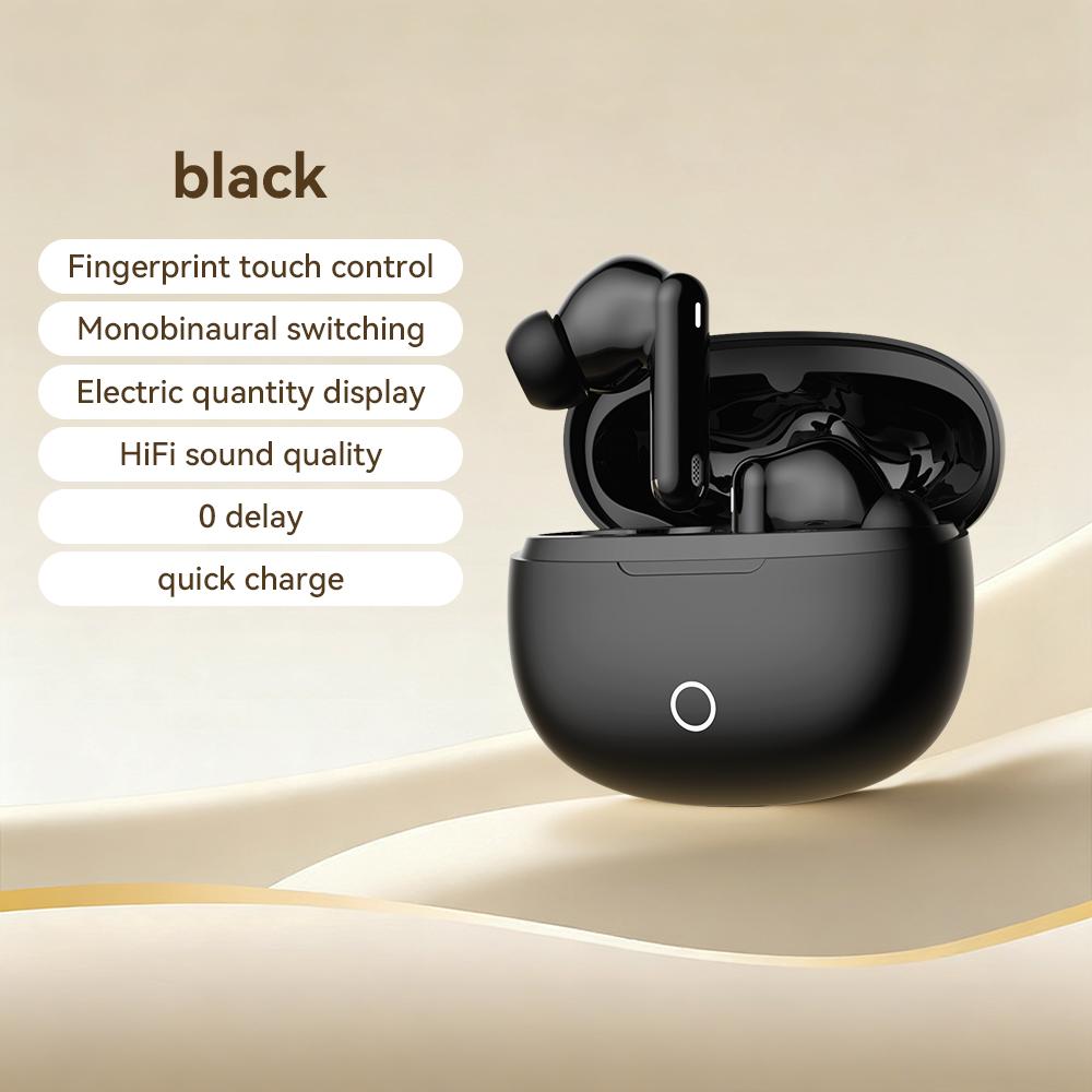 Полностью беспроводные наушники Bluetooth с шумоподавлением Hi-Fi, высококачественные полувкладыши с микрофоном для Xiaomi, Samsung