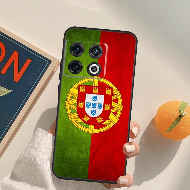 Portugal Flag Case For OnePlus 15 13 12 11 13R 12R 10T 8T 13T OnePlus Nord 5 CE 3 2 4 Lite N20 N30 Cover