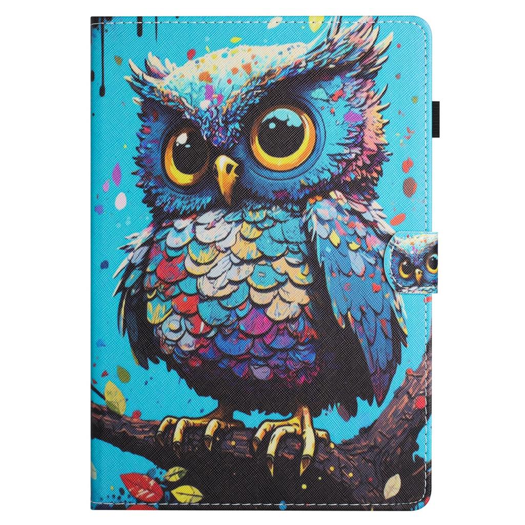 For iPad mini,iPad Air,iPad 9.7,iPad Pro 11,iPad Pro Cute Animal and Landscape Pattern Design PU Leather Tablets Case