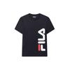 Knit Round Neck Casual Sport Short Sleeve T-Shirt Men Tops Legend-Blue F11M028163FNV