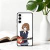 K-K-ON Музыка Y-Юи H-Хирасава-yh Чехол для телефона для Samsung Galaxy A73,A72,A71,A70,A53,A52,A51,Другие Мягкий Черный Чехол