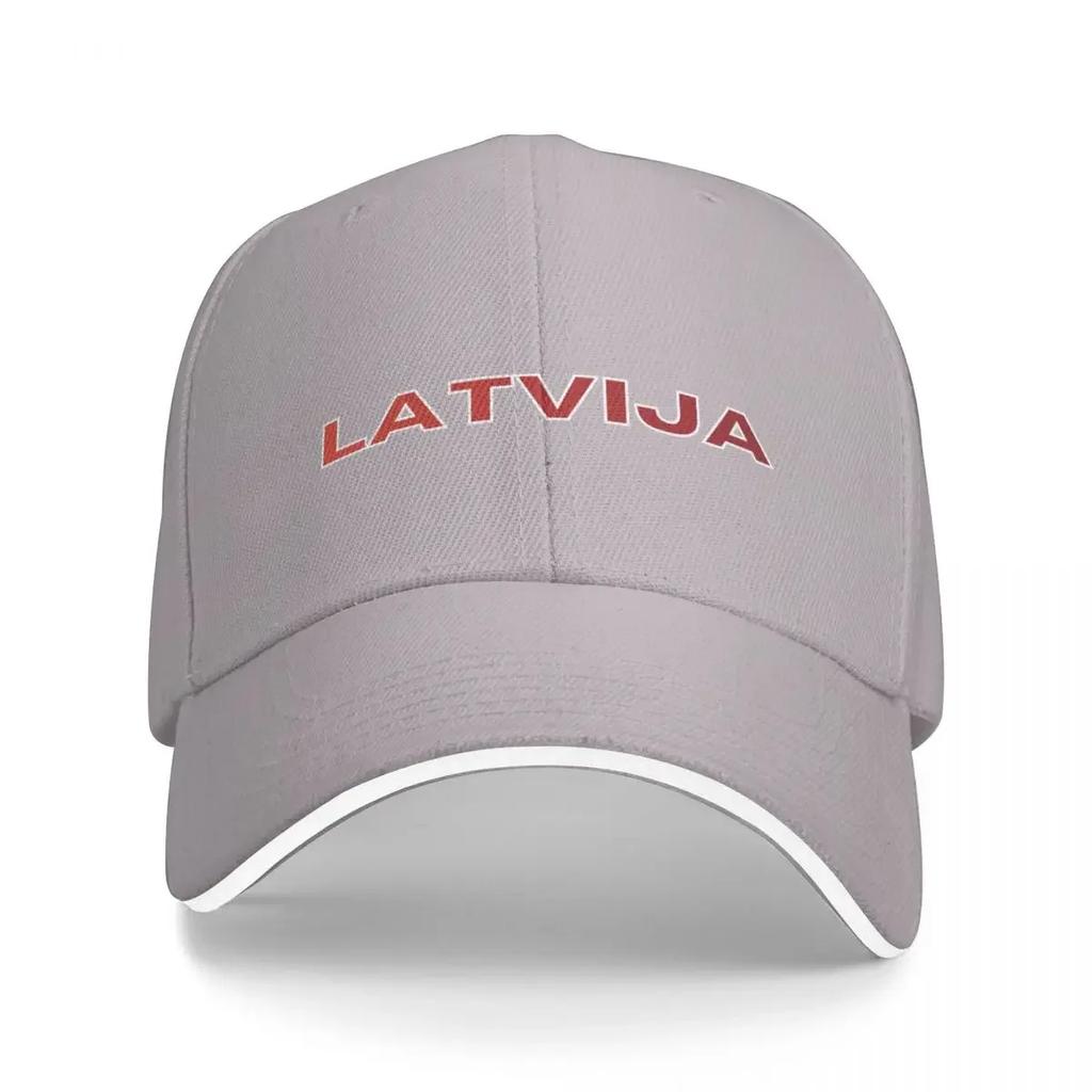 Latvija Red Latvia Baseball Cap Hip Hop Rave Dropshipping Men's Baseball Women's