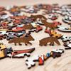 Wooden Fox Puzzle 141 Pcs - EWA - Abstract - Mixed - 5 Years and Up