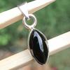 Подвеска из черного оникса, подарок для нее, лечебная подвеска, дизайнерская подвеска, ювелирные изделия ручной работы, серебряная подвеска 925 пробы, подарок на годовщину