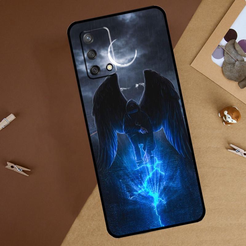 Angel For Oppo A16 A76 A96 A40 A60 A80 A74 A94 A54 A18 A38 A58 A78 A98 A15 A57S A17 A77 Phone Case
