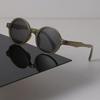 Designer Round Sunglasses Women Men Retro Black Sun Glasses Luxury Personality Eyewear Mirror Lens Sexy Brand