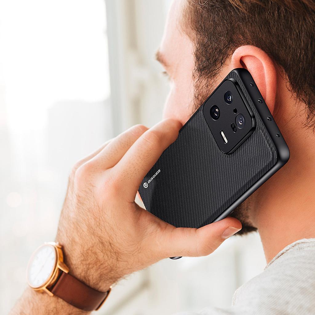 Dux Ducis Fino Silicone Frame Case for Xiaomi 13 Pro - Gray