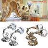 Popular Hook Curtain Accessories Wall Hook Curtain Wall Hook European Style Home Decor Round Head Crystal Zinc Alloy