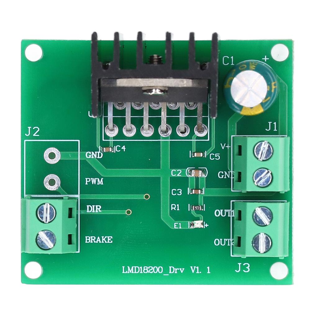 DC Motor Drive Module PWM Speed Regulation Motor Driver Controller Board LMD18200T 4.5?5.5V