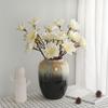 Real Touch Artificial Magnolia Branch 3 Heads Fake Flower Artificial Orchid Flowers  Wedding Decor