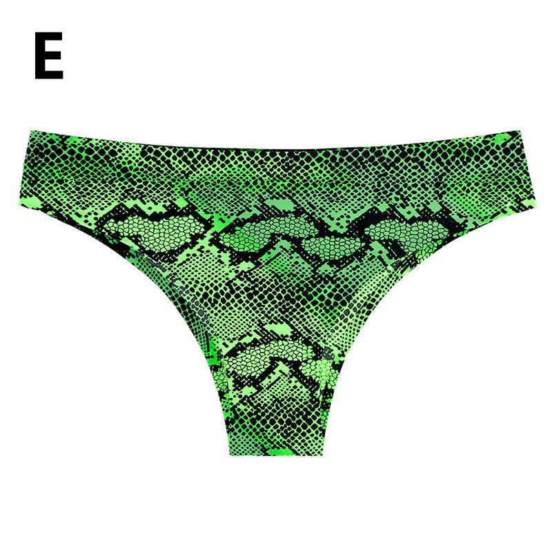 Women's Underwear Animal Print Sexy Seamless Panties Leopard Thong Briefs Ladies Knickers
