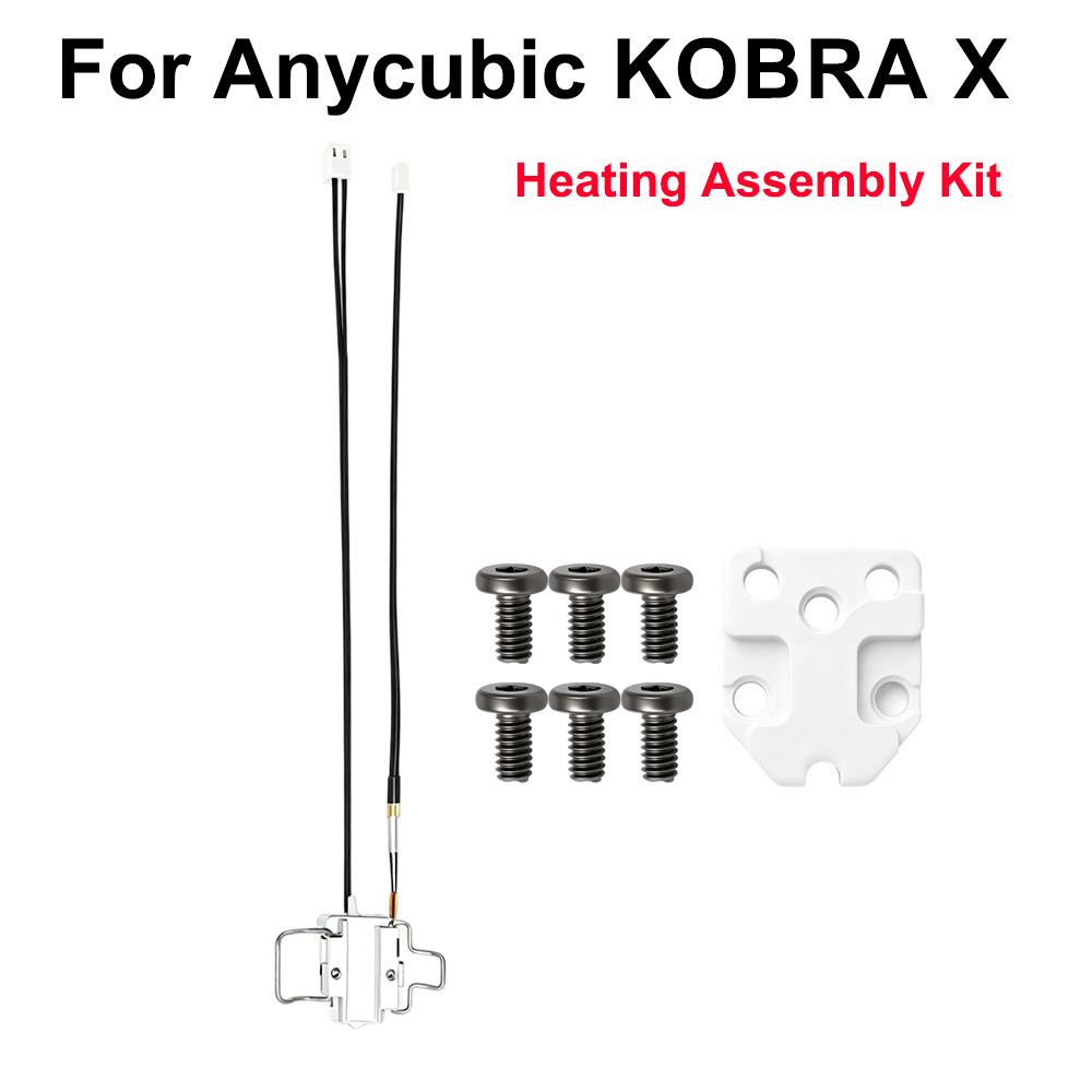 Nozzles For Anycubic Kobra X/kobra 4 Quick Swap Hotend Nozzle Hardened Steel 0.25/0.4/0.6/0.8mm Kobra X 3D Printer Part