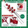 Iron Wire Pine & Cypress Branches Christmas Tree Wreath Decoration