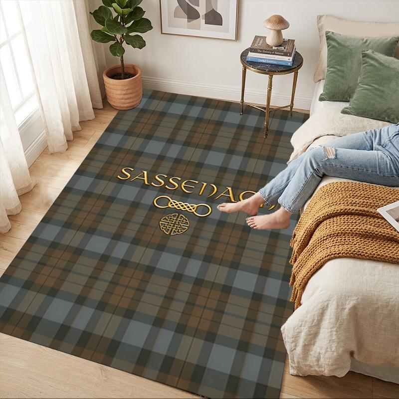Scottish Heritage Living Room Nonslip Area Rug Soft Carpet For Bedroom Game Playroom Sofa Office Home Decor Doormat Christmas Gift C9261911