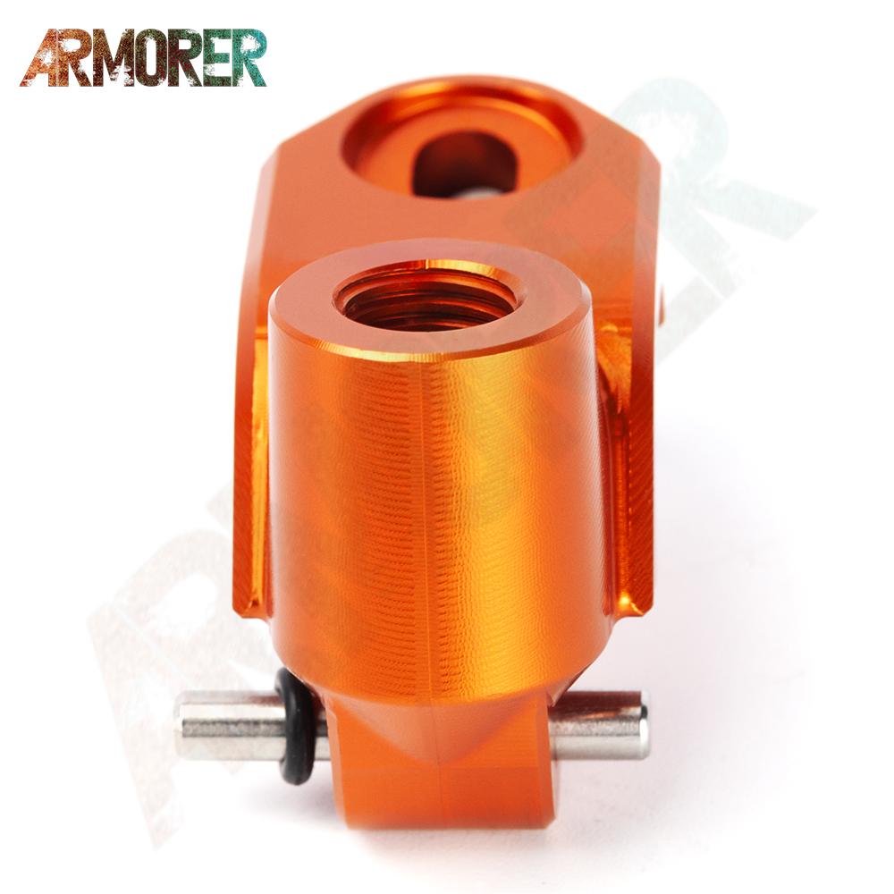 Left Clutch Master Cylinder Mirror Mount Clamp Cover For 1050 ADV 1090 ADV 1190 ADVENTURE 1290 Super Adventure 1290 ADV