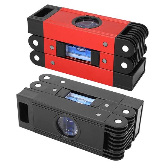 Спиртовой уровень, высокая точность, магнитное поглощение, горизонтальный пузырьковый складной уровень, деревообрабатывающий инструмент, столярные принадлежности