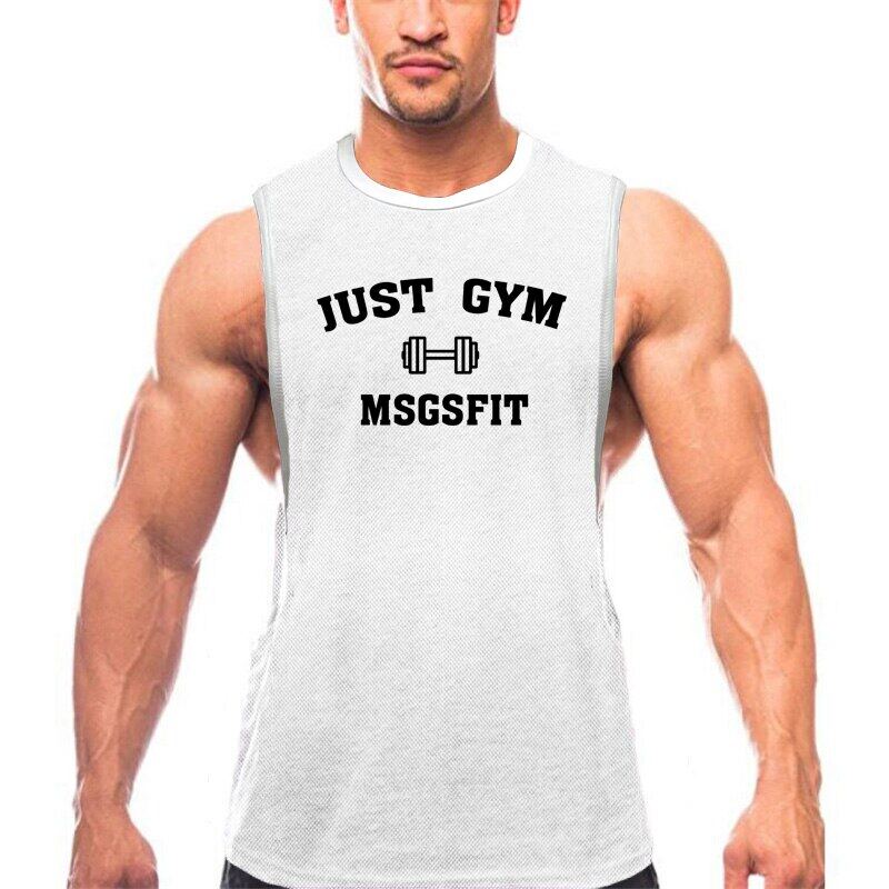 Muscleguys модный спортивный жилет мужской бег для фитнеса быстросохнущая дышащая футболка без рукавов для тренировок в помещении бодибилдинг майки