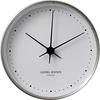 Georg Jensen Henning Koppel 22 см Серебряные часы с белым циферблатом, Прибл.. Диаметр 22 см, 3587574
