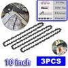 3PCS 10Inch портативная цепь бензопилы 40DL 3/8" LP цепь бензопилы электрическая пила аксессуар замена 0.050" калибр цепи