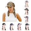 Muslim Women Printed Pre-tied Headscarf Elastic Female Turban Cancer Chemo Hat Hair Loss Cover Head Wrap Headwear Stretch Bandan