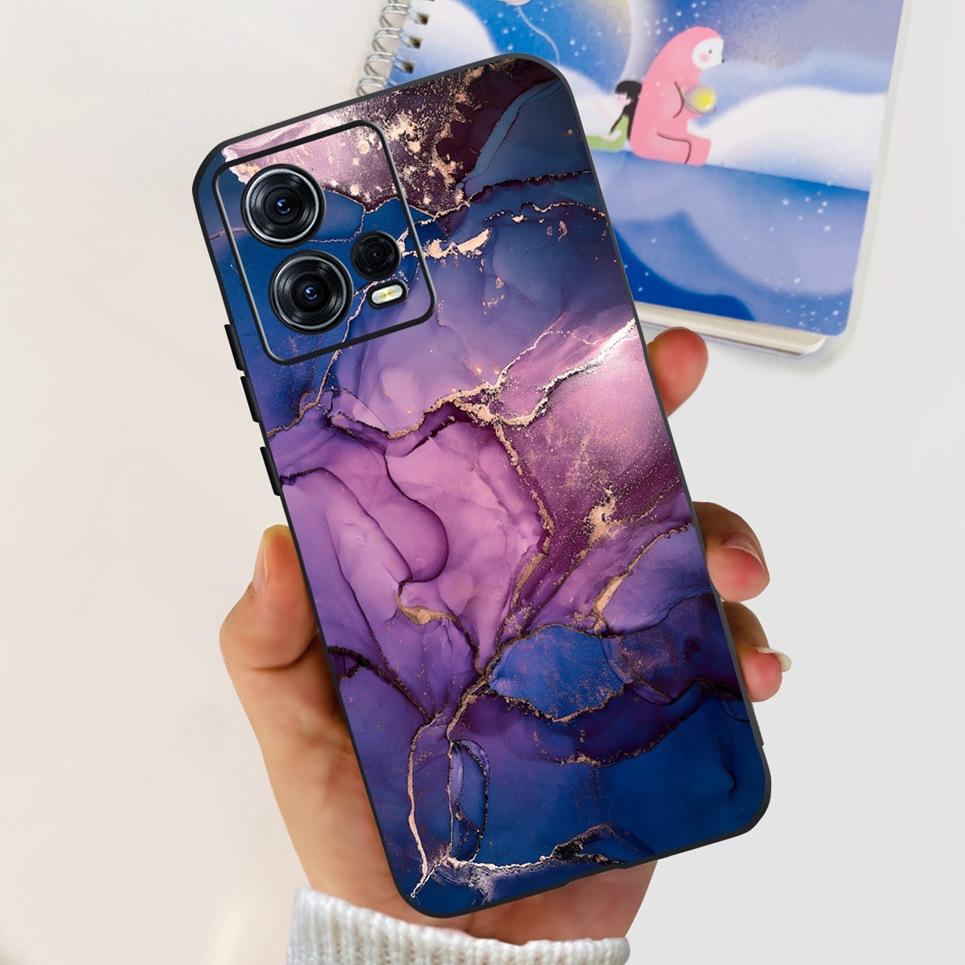 Для Motorola Edge 30 Fusion 30 Neo 30 Pro Edge Plus 2022 Чехол-бампер Любовное сердце Мраморный Динозавр Маска для телефона Мягкий ТПУ Резина Fundas
