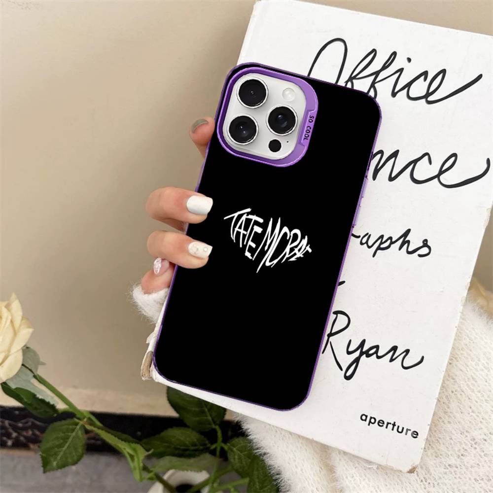 Чехол для телефона певицы Тейт Макрей Для iPhone 16 15 14 13 12 11 Pro Max 17 Plus Цветной чехол