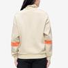 Fila Fusion Свободная толстовка с воротником-стойкой для женщин Бежевый T11W211210F-BG