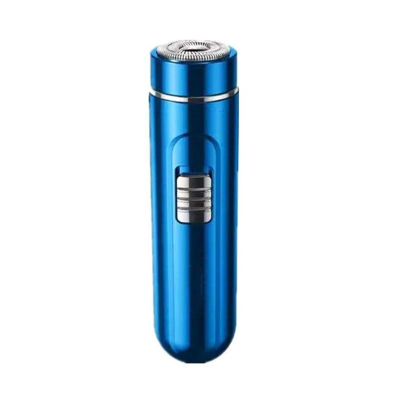 1PC Compact & Convenient Electric Razor for Men - USB Rechargeable, Wet & Dry, Easy One-Button Use - Perfect for Home, Car & Travel!