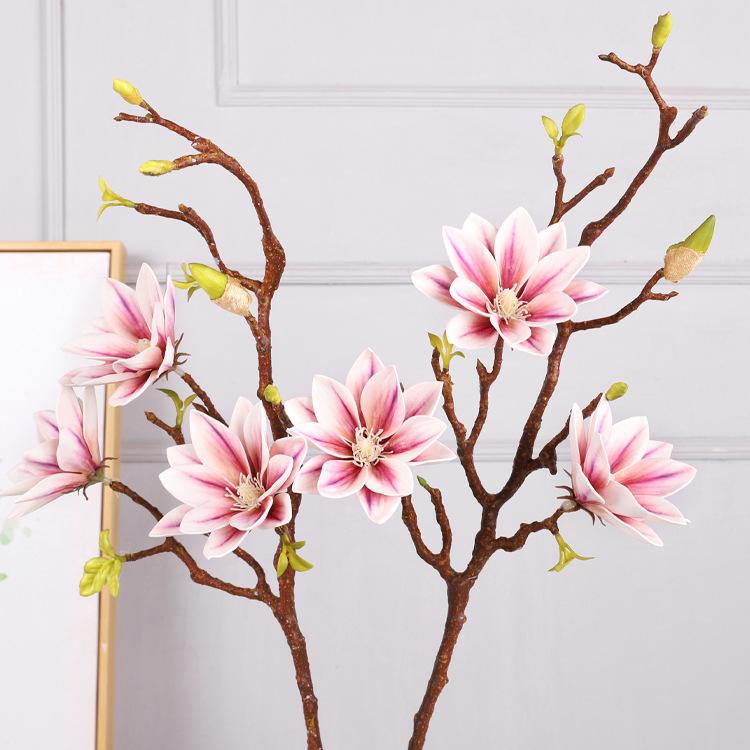 Simulation flower simulation magnolia, Chinese feel magnolia, perfume lotus artificial flower