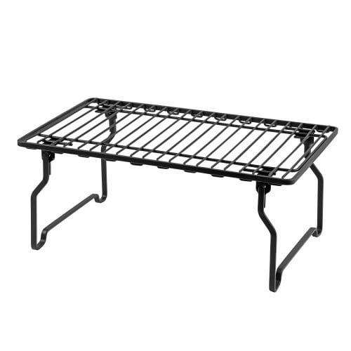 Pearl Metal BLKP Stackable Shelf, Limited Edition, Black, Small, Kitchen Storage, BLKP Black, AZ-5049