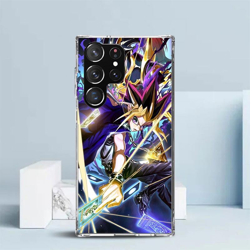 Yu-Gi-Oh! Мягкий чехол с аниме-рисунком для Samsung Galaxy S25 Edge S26 S24 S23 Ultra Чехол для телефона S22 S21 Plus S20 FE Печатный узор Оболочка Gala